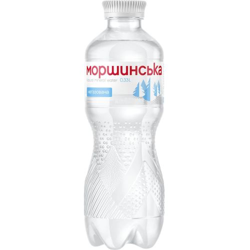 Вода минеральная Моршинская негазированная 0,33 л в Украине - фото №1 Вода минеральная Моршинская негазированная 0,33 л в Украине