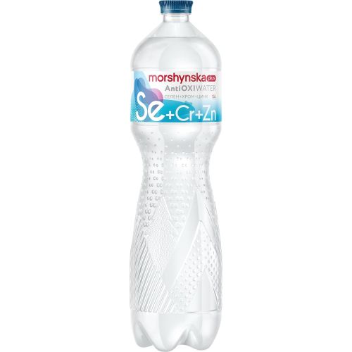 Вода минеральная Моршинская Плюс Антиокси селен+хром+цинк негазированная 1,5 л в Украине - фото №1 Вода минеральная Моршинская Плюс Антиокси селен+хром+цинк негазированная 1,5 л в Украине