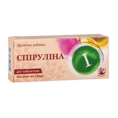 Спирулина таблетки 40 шт. в интернет-аптеке - фото №1 Спирулина таблетки 40 шт. в интернет-аптеке