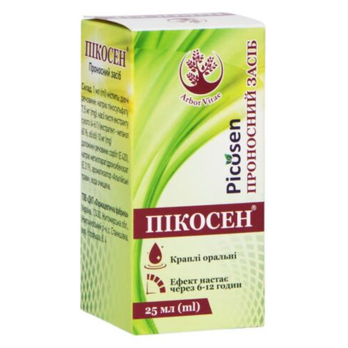 Пікосен краплі оральні 25 мл в інтернет-аптеці - фото №1 Пікосен краплі оральні 25 мл в інтернет-аптеці
