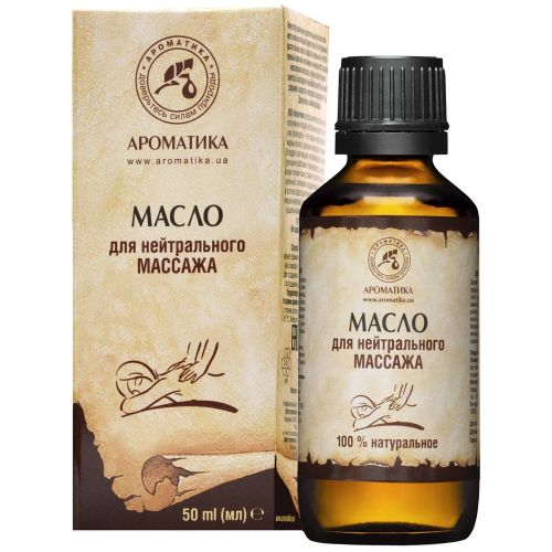 Масло для нейтрального массажа 50 мл заказать - фото №1 Масло для нейтрального массажа 50 мл заказать