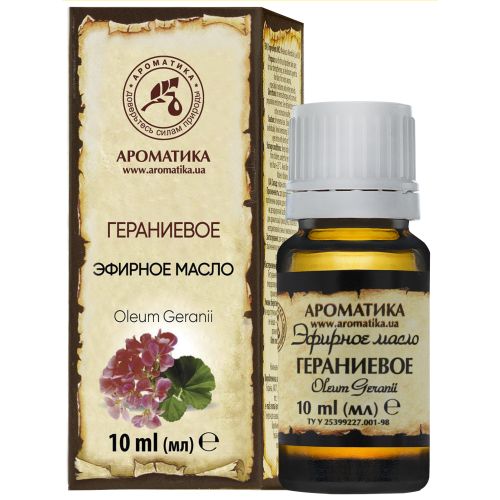 Масло эфирное герани 10 мл в аптеке - фото №1 Масло эфирное герани 10 мл в аптеке