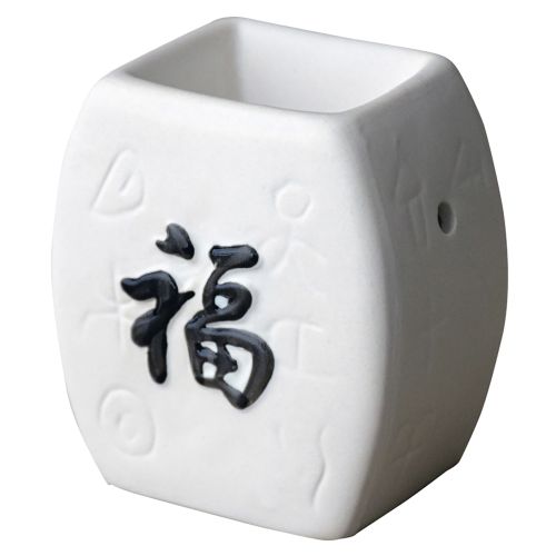 Аромалампа Иероглиф белая заказать - фото №1 Аромалампа Иероглиф белая заказать
