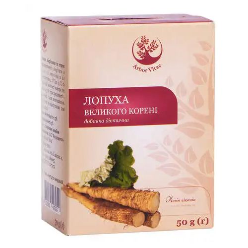 Лопуха большого корни 50 г в Украине - фото №1 Лопуха большого корни 50 г в Украине