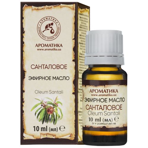 Масло эфирное Санталовое 10 мл купить - фото №1 Масло эфирное Санталовое 10 мл купить