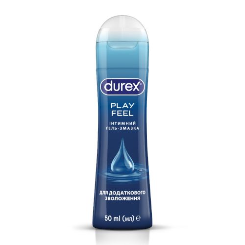 Інтимний гель-змазка DUREX® Play Feel для додаткового зволоження (лубрикант), 50 мл в Дніпрі : ціни, характеристика. - фото №1 Інтимний гель-змазка DUREX® Play Feel для додаткового зволоження (лубрикант), 50 мл в Дніпрі : ціни, характеристика.