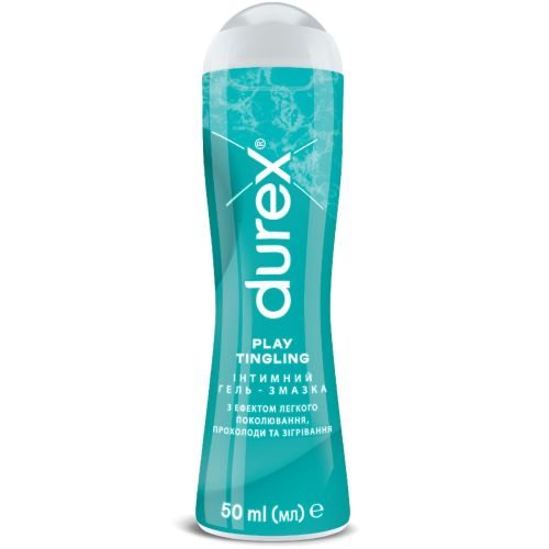 Гель-смазка Durex Play Tingle легкое покалывание, прохлада и согревание, 50 мл в Украине - фото №1 Гель-смазка Durex Play Tingle легкое покалывание, прохлада и согревание, 50 мл в Украине