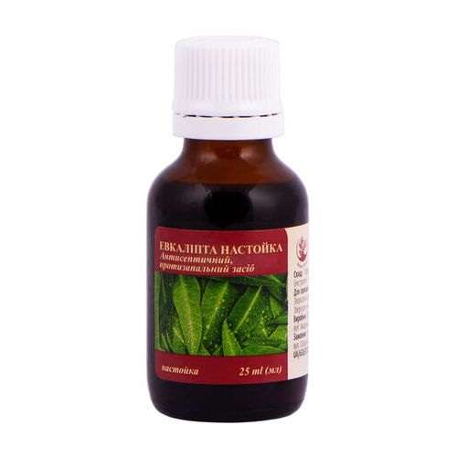 Эвкалипта настойка флакон 25 мл в аптеке - фото №1 Эвкалипта настойка флакон 25 мл в аптеке