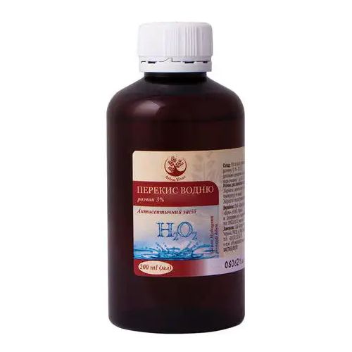 Перекись водорода 3% раствор 200 мл фото - фото №1 Перекись водорода 3% раствор 200 мл фото