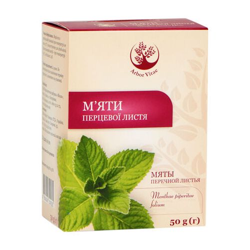 Мяты перечной листвы сбор 50 г заказать - фото №1 Мяты перечной листвы сбор 50 г заказать