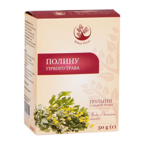 Полыни горькой трава 50 г в аптеке - фото №1 Полыни горькой трава 50 г в аптеке