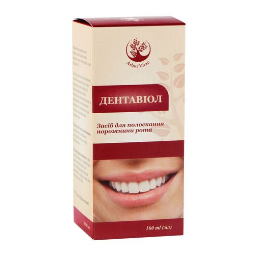 Дентавіол засіб для полоскання ротової порожнини 160 мл недорого - фото №1 Дентавіол засіб для полоскання ротової порожнини 160 мл недорого