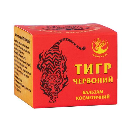 Бальзам косметический Тигр красный 30 мл в аптеке - фото №1 Бальзам косметический Тигр красный 30 мл в аптеке