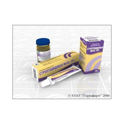 Стрептоциду 10% мазь 25 г в місті Харків : ціни, характеристика. - фото №1 Стрептоциду 10% мазь 25 г в місті Харків : ціни, характеристика.