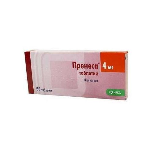 Пренеса 4 мг таблетки №90 ADD - фото №1 Пренеса 4 мг таблетки №90 ADD