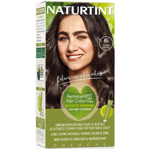 Краска Naturtint (Натуртинт) для волос №4G тон Золотой каштан ADD - фото №1 Краска Naturtint (Натуртинт) для волос №4G тон Золотой каштан ADD