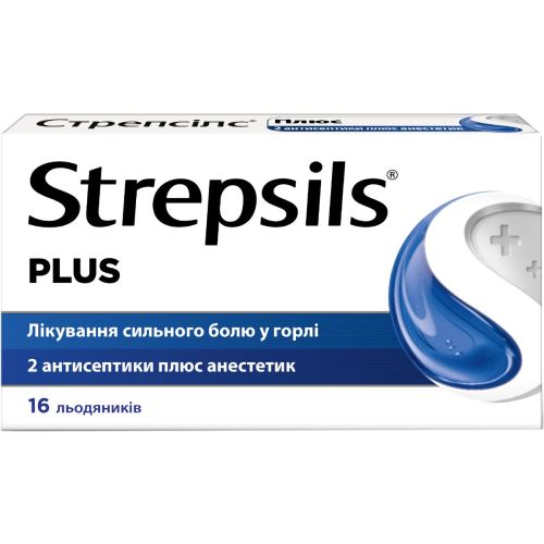 Стрепсілс плюс льодяники №16 ціна - фото №1 Стрепсілс плюс льодяники №16 ціна