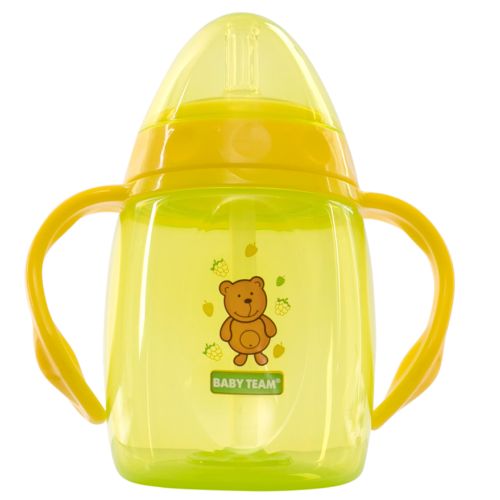 Поїльник з трубочкою та ручками Baby Team (5003) 250 мл в інтернет-аптеці - фото №1 Поїльник з трубочкою та ручками Baby Team (5003) 250 мл в інтернет-аптеці