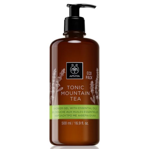 Гель для душа Apivita (Апивита) Тонизирующий Горный Чай с эфирными маслами 500 мл в интернет-аптеке - фото №1 Гель для душа Apivita (Апивита) Тонизирующий Горный Чай с эфирными маслами 500 мл в интернет-аптеке
