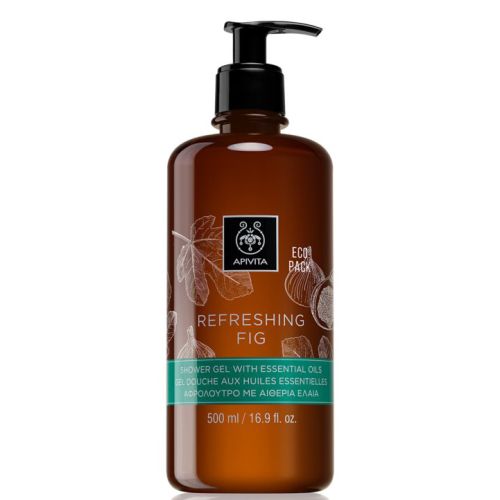 Гель для душа Apivita (Апивита) Освежающий Инжир с эфирными маслами 500 мл ADD - фото №1 Гель для душа Apivita (Апивита) Освежающий Инжир с эфирными маслами 500 мл ADD