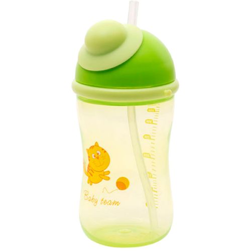 Поїльник Baby team з силіконовою трубочкою, від 9 місяців, 380 мл (5010) в Україні - фото №1 Поїльник Baby team з силіконовою трубочкою, від 9 місяців, 380 мл (5010) в Україні