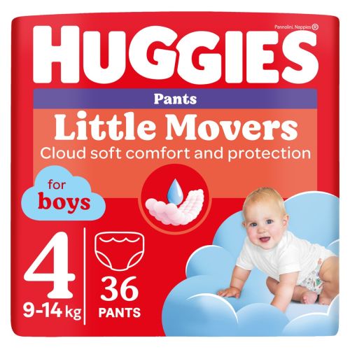 Трусики Huggies Little Movers для хлопчиків р.4 (9-14 кг) №36 фото - фото №1 Трусики Huggies Little Movers для хлопчиків р.4 (9-14 кг) №36 фото