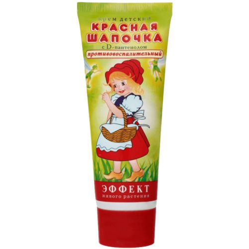 Крем детский Красная шапочка, с D-пантенолом, 75 г недорого - фото №1 Крем детский Красная шапочка, с D-пантенолом, 75 г недорого