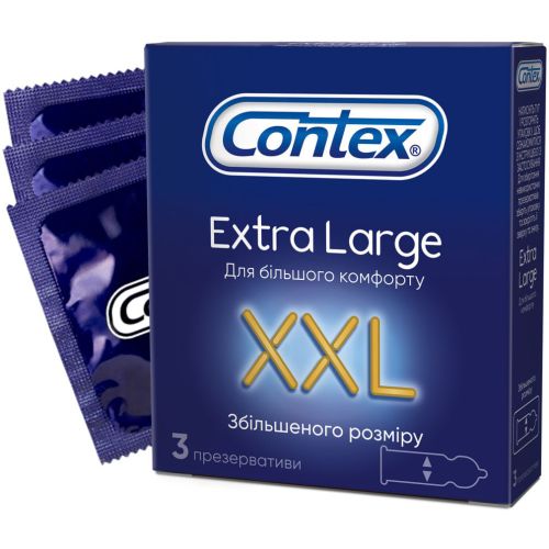 Презервативы Contex Extra Large №3 цена - фото №1 Презервативы Contex Extra Large №3 цена