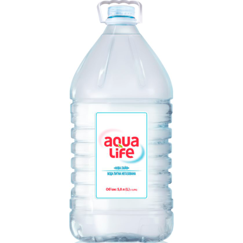 Вода минеральная Аква Лайф негазированная 5 л фото - фото №1 Вода минеральная Аква Лайф негазированная 5 л фото
