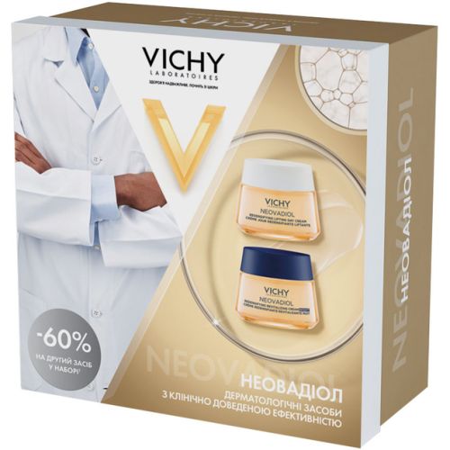 Набор для лица Vichy (Виши) 2025 Neovadiol (дневной антивозрастной крем 50 мл + ночной антивозрастной крем 50 мл) в городе Одесса : цены, характеристики. - фото №1 Набор для лица Vichy (Виши) 2025 Neovadiol (дневной антивозрастной крем 50 мл + ночной антивозрастной крем 50 мл) в городе Одесса : цены, характеристики.