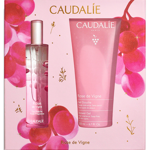 Набір Caudalie (Кодалі) Rose des Vignes (Енергетична туалетна вода Rose des Vignes 50 мл+Гель для душу Rose de Vigne 200 мл) в місті Миколаїв : ціни, характеристика. - фото №1 Набір Caudalie (Кодалі) Rose des Vignes (Енергетична туалетна вода Rose des Vignes 50 мл+Гель для душу Rose de Vigne 200 мл) в місті Миколаїв : ціни, характеристика.