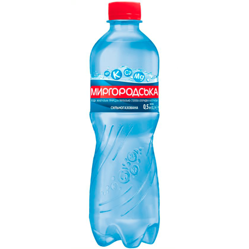 Вода минеральная Миргородская сильногазированая 0,5 л в интернет-аптеке - фото №1 Вода минеральная Миргородская сильногазированая 0,5 л в интернет-аптеке
