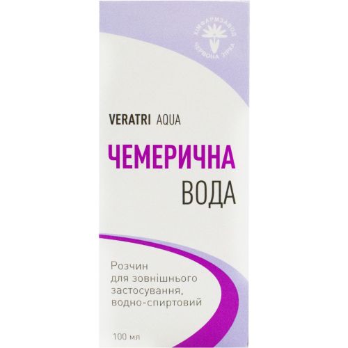 Чемеричная вода флакон 100 мл заказать - фото №1 Чемеричная вода флакон 100 мл заказать