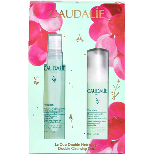 Набір Caudalie (Кодалі) Vinoclean Duo (Олія Vinoclean для зняття макіяжу з обличчя/очей 75 мл+Мус для очищення обличчя Fleur de Vigne 50 мл) в місті Миколаїв : ціни, характеристика. - фото №1 Набір Caudalie (Кодалі) Vinoclean Duo (Олія Vinoclean для зняття макіяжу з обличчя/очей 75 мл+Мус для очищення обличчя Fleur de Vigne 50 мл) в місті Миколаїв : ціни, характеристика.
