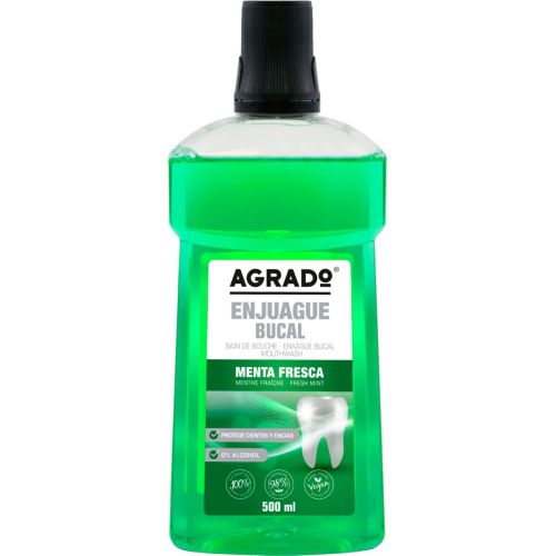 Ополаскиватель для ротовой полости Agrado (Аградо) Мята, 500 мл ADD - фото №1 Ополаскиватель для ротовой полости Agrado (Аградо) Мята, 500 мл ADD