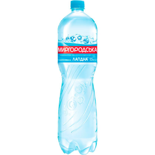Вода минеральная Миргородская слабогазированная 1,5 л в интернет-аптеке - фото №1 Вода минеральная Миргородская слабогазированная 1,5 л в интернет-аптеке