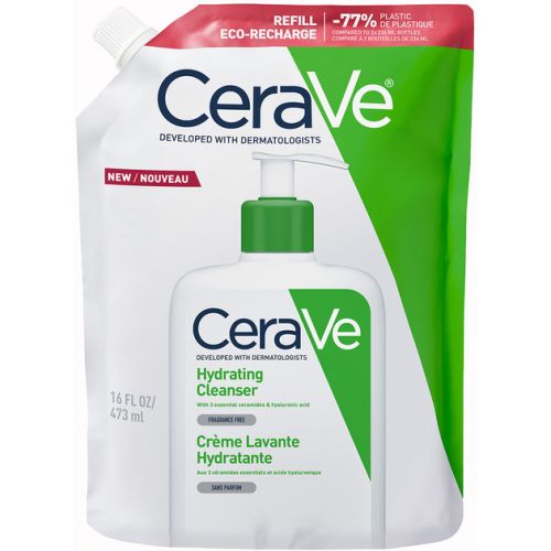 Емульсія CeraVe (Сераве) очищуюча зволожуюча для нормальної і сухої шкіри обличчя і тіла 473 мл (рефіл) в аптеці - фото №1 Емульсія CeraVe (Сераве) очищуюча зволожуюча для нормальної і сухої шкіри обличчя і тіла 473 мл (рефіл) в аптеці