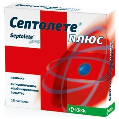 Септолете плюс ментол №18 замовити - фото №1 Септолете плюс ментол №18 замовити