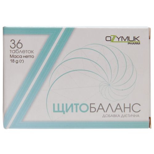 Щитобаланс 500 мг таблетки №36 в місті Львів : ціни, характеристика. - фото №1 Щитобаланс 500 мг таблетки №36 в місті Львів : ціни, характеристика.