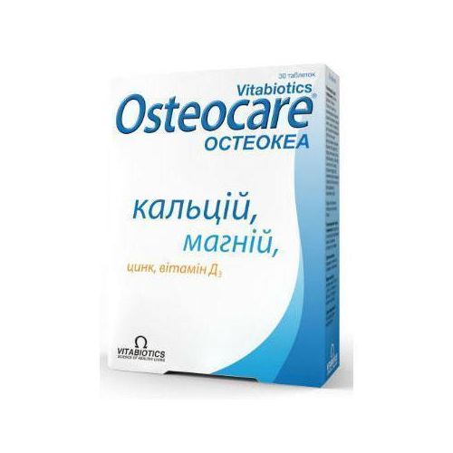 Остеокеа таблетки №30 в аптеці - фото №1 Остеокеа таблетки №30 в аптеці