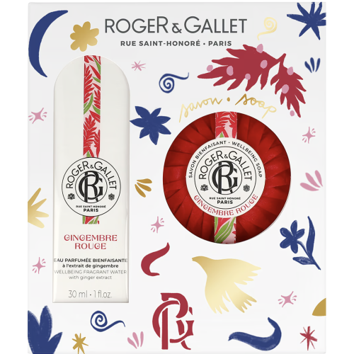 Набор Roger&Gallet (Роже&Галье) Красный имбирь (вода 30 мл + мыло 100 г) в аптеке - фото №1 Набор Roger&Gallet (Роже&Галье) Красный имбирь (вода 30 мл + мыло 100 г) в аптеке
