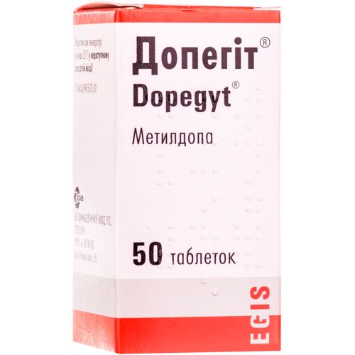 Допегит 250 мг таблетки №50 в городе Одесса : цены, характеристики. - фото №1 Допегит 250 мг таблетки №50 в городе Одесса : цены, характеристики.