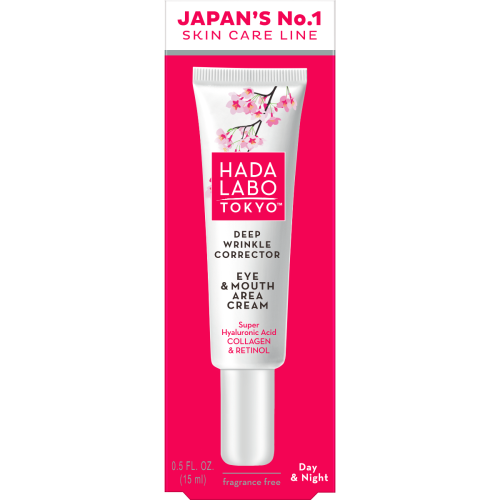 Крем Hada Labo Tokyo (Хада Лабо Токіо) Red проти зморшок для зони навколо очей та роту денний 15 мл в аптеці - фото №1 Крем Hada Labo Tokyo (Хада Лабо Токіо) Red проти зморшок для зони навколо очей та роту денний 15 мл в аптеці
