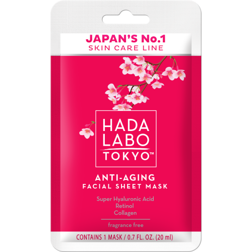 Маска Hada Labo Tokyo (Хада Лабо Токио) Red для лица тканевая антивозрастная 1 шт. в городе Винница : цены, характеристики. - фото №1 Маска Hada Labo Tokyo (Хада Лабо Токио) Red для лица тканевая антивозрастная 1 шт. в городе Винница : цены, характеристики.