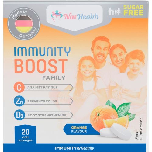 НатХелс Устойчивый Иммунитет Фемили таблетки №20 в городе Одесса : цены, характеристики. - фото №1 НатХелс Устойчивый Иммунитет Фемили таблетки №20 в городе Одесса : цены, характеристики.