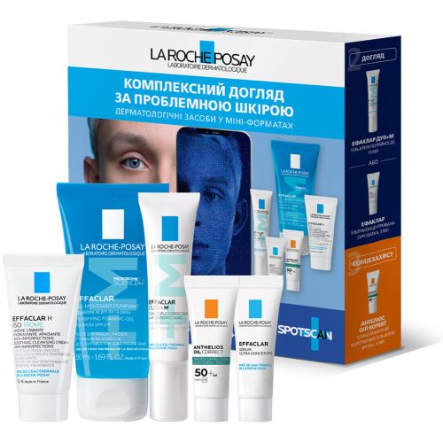 Набор La Roche-Posay (Ля Рош-Позе) Effaclar Комплексный уход за проблемной кожей 2024 в городе Одесса : цены, характеристики. - фото №1 Набор La Roche-Posay (Ля Рош-Позе) Effaclar Комплексный уход за проблемной кожей 2024 в городе Одесса : цены, характеристики.