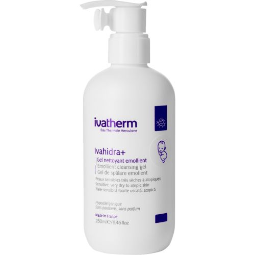 Гель Ivatherm Ivahidra+ очищающий для чувствительной атопической кожи, 250 мл заказать - фото №1 Гель Ivatherm Ivahidra+ очищающий для чувствительной атопической кожи, 250 мл заказать