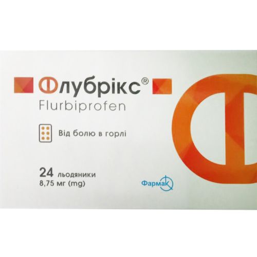 Флубрікс льодяники №24 в інтернет-аптеці - фото №1 Флубрікс льодяники №24 в інтернет-аптеці