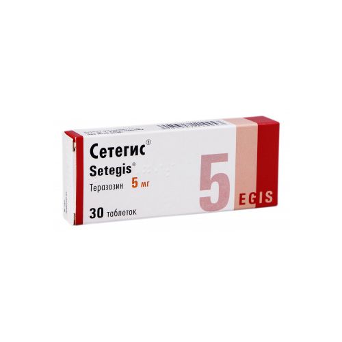 Сетегис 5 мг таблетки №30 в интернет-аптеке - фото №1 Сетегис 5 мг таблетки №30 в интернет-аптеке