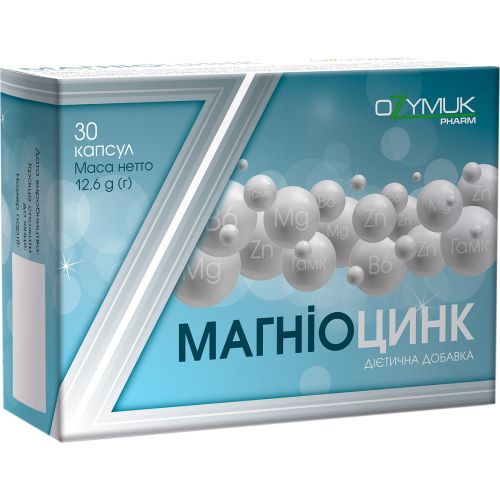 Магниоцинк 420 мг капсулы №30 цена - фото №1 Магниоцинк 420 мг капсулы №30 цена